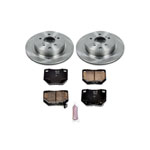 Power Stop 89-96 Nissan 300ZX Rear Autospecialty Brake Kit; 1989-1996