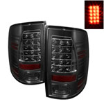 Spyder Dodge Ram 1500 LED Tail Lights - Smoke - (ALT-YD-DRAM09-LED-SM); 2009-2012