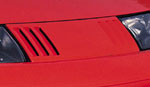 STILLEN Nose Panel 90-96 300Zx - Louvered; 1990-1996