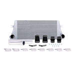 Mishimoto 94-02 Dodge Ram 2500 5.9L Cummins Intercooler Kit w/ Pipes (Silver); 1994-2002