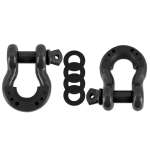 Mishimoto Borne D-Ring Shackle Set Black