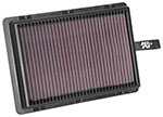 K&N 2016 Hyundai Tucson L4-2.0L F/I Replacement Drop In Air Filter; 2016-2016