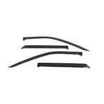 Westin 2011-2017 Dodge Durango Wade Slim Wind Deflector 4pc - Smoke; 2011-2017