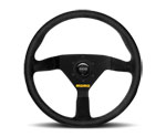 MOMO AUTOMOTIVE ACCESSORIES MOD 78 Steering Wheel Black Suede