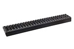 Deezee 19-21 Ford Transit Van Running Board Rough Step (55In Aluminum); 2021-2021