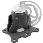 Innovative 07-13 Acura MDX J-Series Black Steel Mount 85A Bushing (Rear Mount Only); 2007-2013