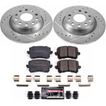 Power Stop 2015 Audi Q3 Rear Z23 Evolution Sport Brake Kit; 2015-2015