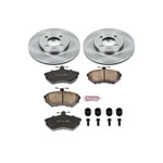 Power Stop 95-02 Volkswagen Cabrio Front Autospecialty Brake Kit; 1995-2002