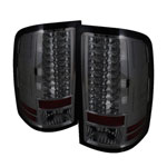 Spyder GMC Sierra 3500 1500/2500/3500HD Denali (Not fit Dually 4 Rear Wheels) LED Tail Lights - Smoke - (ALT-YD-GS07-LED-SM)