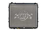 CSF 05-06 Toyota Tundra 4.0L OEM Plastic Radiator; 2005-2006