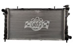 CSF 01-03 Dodge Caravan 2.4L OEM Plastic Radiator; 2001-2003