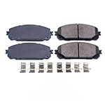 Power Stop 14-20 Jeep Cherokee Front Z17 Evolution Ceramic Brake Pads w/Hardware