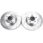 Power Stop 14-15 BMW 228i Front Evolution Drilled & Slotted Rotors - Pair; 2014-2015