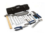 PRP RZR Roll Up Tool Bag with 36pc Tool Kit; 2014-2022