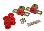 Energy Suspension 97-04 Dodge Dakota 2WD Red 9/16in Rear Sway Bar Bushing Set; 1997-2004