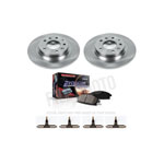 Power Stop 98-02 Mazda 626 Rear Autospecialty Brake Kit; 1998-2002