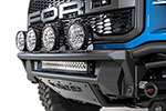 Addictive Desert Designs 17-20 Ford Raptor Pro Bolt-On Front Bumper - Hammer Black; 2017-2020