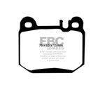 EBC 00-01 Mercedes-Benz M-Class (ML) ML430 4.3 Greenstuff Rear Brake Pads; 2000-2001