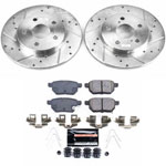 Power Stop 2016 Scion iM Rear Z23 Evolution Sport Brake Kit; 2016-2016