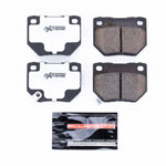 Power Stop 90-96 Nissan 300ZX Rear Z26 Extreme Street Brake Pads w/Hardware; 1990-1996