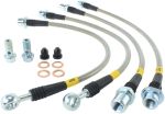 StopTech Toyota 08-10 Land Cruiser/07-11 Tundra Rear Stainless Steel Brake Line Kit; 2008-2010