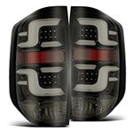 AlphaRex Toyota Tundra PRO-Series LED Tail Lights Jet Black