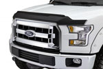 AVS 09-14 Ford F-150 Aeroskin II Textured Low Profile Hood Shield - Black; 2009-2014