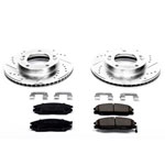 Power Stop 03-06 Kia Sorento Front Z23 Evolution Sport Brake Kit; 2003-2006