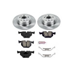 Power Stop 94-97 BMW 840Ci Rear Autospecialty Brake Kit; 1994-1997