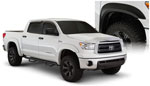 Bushwacker 07-13 Toyota Tundra Fleetside Extend-A-Fender Style Flares 4pc - Black; 2007-2013