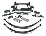 Tuff Country 88-97 Chevy K25/35 4x4 (8 Lug) 4in Lft Kt w/Rr Leaf Spring (Cast Lwr Cntrl Arm SX8000); 1988-1997