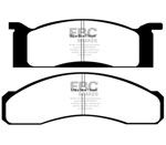 EBC 70 Ford Fairlane 4.1 Yellowstuff Front Brake Pads; 1970-1970