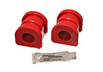 Energy Suspension 89-97 Ford Thunderbird / 89-97 Cougar Red 1-1/16in Front Sway Bar Bushing Set