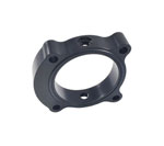 Torque Solution Throttle Body Spacer 2013+ Hyundai Genesis Coupe 2.0T - Black; 2013-2023