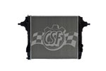 CSF 17-19 Ford F-250 Super Duty 6.2L OEM Plastic Radiator; 2017-2019