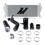 Mishimoto 19+ Ford Ranger 2.3L EcoBoost Intercooler Kit - Silver + MWBK Pipes; 2019-2022