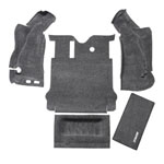 BedRug 07-10 Jeep JK 2Dr Rear 5pc Cargo Kit (Incl Tailgate & Tub Liner); 2007-2010