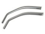 WeatherTech 09-13 Ford Transit Connect Front Side Window Deflectors - Dark Smoke