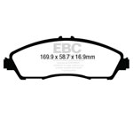 EBC 14+ Acura MDX 3.5 Greenstuff Front Brake Pads