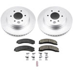 Power Stop 16-18 Nissan Titan XD Front Z17 Evolution Geomet Coated Brake Kit; 2016-2018