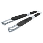 Westin 2022 Toyota Tundra Double Cab PRO TRAXX 4 Oval Nerf Step Bars - Stainless Steel; 2022-2022