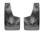 WeatherTech 2017+ Honda CR-V No Drill Mudflaps - Black (Rear Pair); 2017-2023