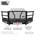 Westin/HDX Bandit 19-20 Chevrolet Silverado 1500 Front Bumper - Black; 2019-2022