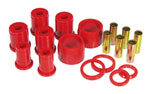 Prothane 65-70 GM Full Size Rear Upper/Lower Control Arm Bushings - Red; 1965-1970