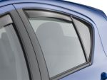 WeatherTech 2006 BMW 325i / 07-12 BMW 328i Rear Side Window Deflectors - Dark Smoke; 2007-2012