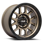 DV8 Offroad 883 Aluminum Beadlock Wheels 17x9 6x139.7 +0mm Matte Bronze