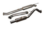 Injen Ford Fiesta ST 1.6L Turbo Full 76mm S.S. cat-back exhaust System with S.S. cast molded flanges and race style tips