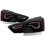 xTune 14-18 Chevy Impala (Excl 14-16 Limited) LED Tail Lights - Black Smoke (ALT-JH-CIM14-LBLED-BSM)