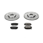 Power Stop 10-13 Kia Forte Front Z23 Evolution Sport Brake Kit; 2010-2013