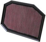 K&N 09-10 BMW 523i 3.0L-L6 Drop In Air Filter; 2009-2010